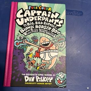 Captain underpants, hardback book